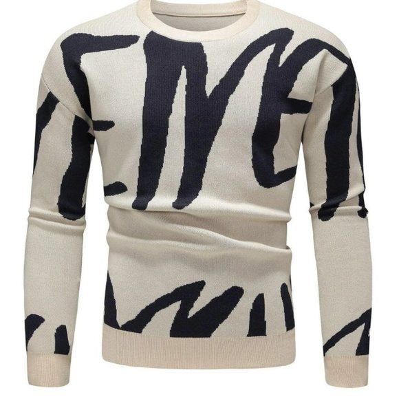 . Other - White Mens Sweater